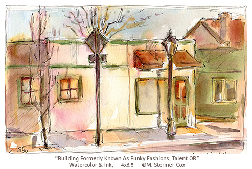 Building Formerly Known as Funky Fashions, Talent OR