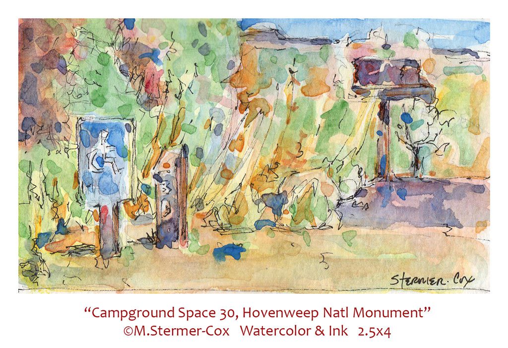 Travel Sketches: Space 30 Hovenweep