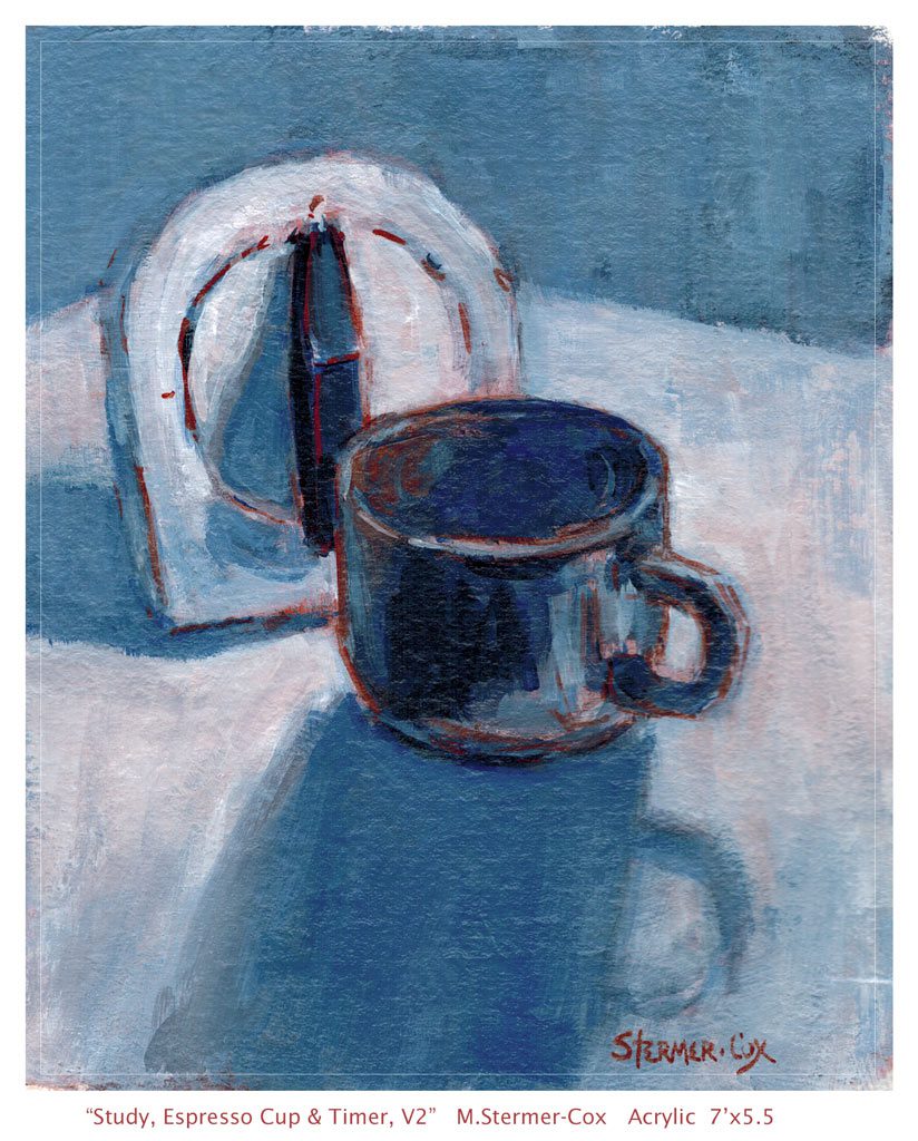 Espresso and Time, Still Life Study