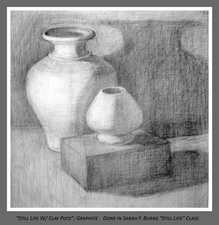 Teachers: From Sarah F. Burns Still Life Class