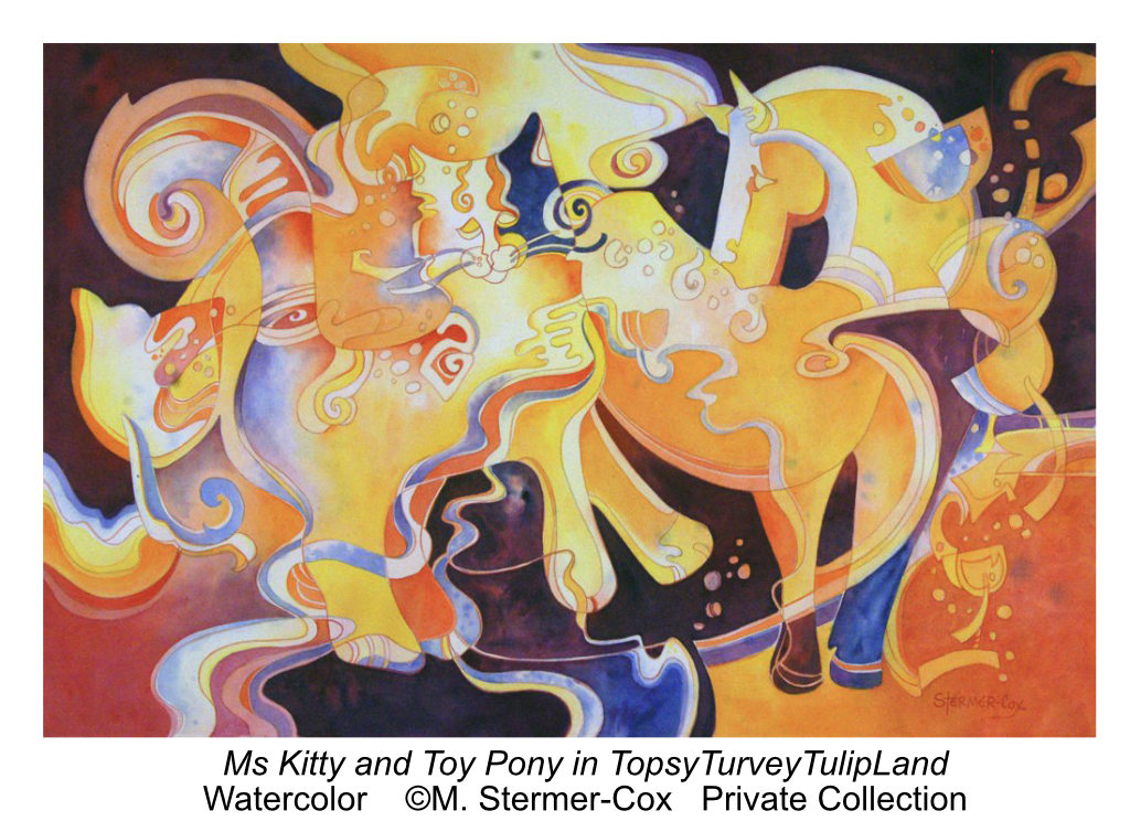 Festive Friday: MsKitty & ToyPony in TopsyTurveyTulipLand
